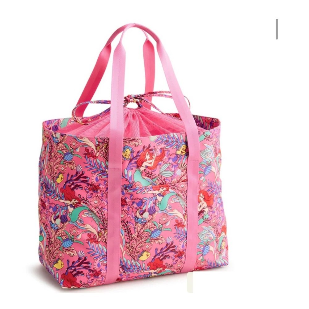 Vera Bradley Ariel’s Pink Lagoon Tote & Beach Towel Set - Picture 7 of 7